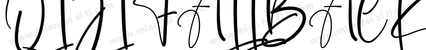 QIJIFALLBACK Regular字体转换